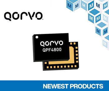 Now at Mouser: Qorvo's QPF4800 Dual-Band Front End Module for Wi-Fi 6 Designs