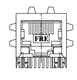 Pulse Electronics E5J88-19LJM3-L
